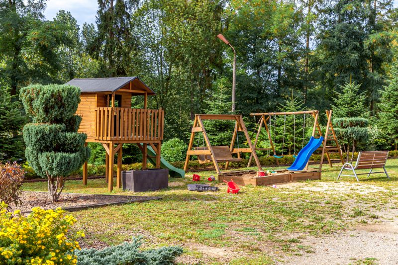Wooden Swing Set Installation in Littleton, CO