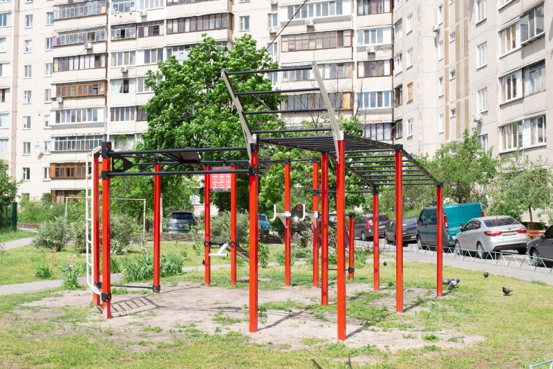 Monkey Bars Installation in Olathe, KS